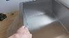 Kohler Hone Inset Stainless Steel Kitchen Sink Single Bowl Waste 950 x 500mm