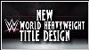 Wwe World Heavyweight Championship Wrestling Belt Wwf Title Big Logo 2014 New
